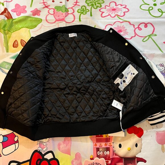 Off-White Black And White Baseball Jacket - Picture 6 of 9
